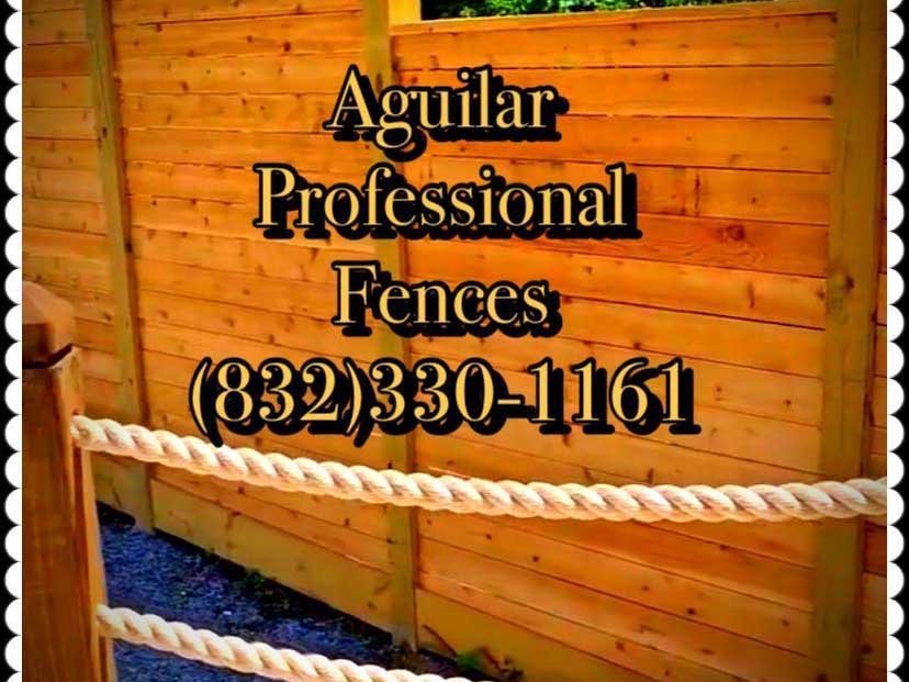 Aguilar Professional Fences